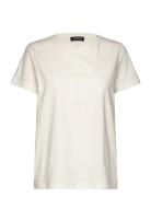 Alnusbbruba Tee Tops T-shirts & Tops Short-sleeved Cream Bruuns Bazaar