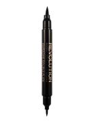 Revolution Thick And Thin Dual Liquid Eyeliner Eyeliner Makeup Black R...