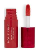 Revolution Pout Tint Sweetie  Lipgloss Makeup Red Revolution Beauty Lo...