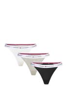 3 Pack Tanga Thong G-streng Undertøj Grey Tommy Hilfiger