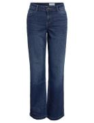 Nmnila Lw Wide Jeans Az422Db S* Bottoms Jeans Wide Blue NOISY MAY