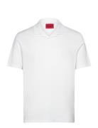 Dimerspolo Tops Polos Short-sleeved White HUGO