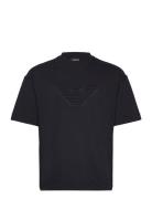 T-Shirt Tops T-Kortærmet Skjorte Navy Emporio Armani