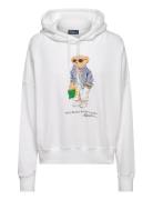 Polo Bear Fleece Hoodie Tops Sweatshirts & Hoodies Hoodies White Polo ...