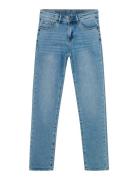 2554 Wide Straight Blue Jeans Bottoms Jeans Wide Jeans Blue Indian Blu...