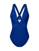 Bati Shaping Swimsuit Badedragt Badetøj Blue Dorina