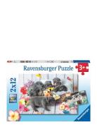Small Fur Balls 2X12P Toys Puzzles And Games Puzzles Wooden Puzzles Mu...