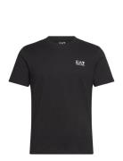 T-Shirt Tops T-Kortærmet Skjorte Black EA7