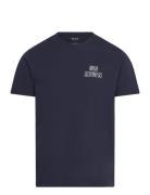 Heeling T-Shirt Tops T-Kortærmet Skjorte Navy Makia