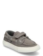 Nautical Velcro Trainers Low-top Sneakers Grey Mango
