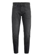 Onyx Bo Bottoms Jeans Tapered Black BOSS