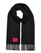 Juster_35*180 Accessories Scarves Winter Scarves Black HUGO