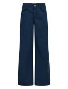 Mmdara Treasure Pant Bottoms Jeans Wide Navy MOS MOSH