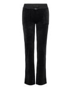 Del Ray Pocketed Pant Bottoms Trousers Joggers Black Juicy Couture