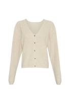 Mschklaka Cardigan Tops Knitwear Cardigans Beige MSCH Copenhagen