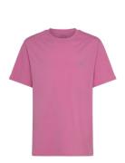 Cotton Jersey Crewneck Tee Tops T-Kortærmet Skjorte Pink Ralph Lauren ...