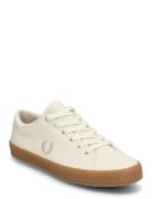 Baseline Heavy Twill Low-top Sneakers Beige Fred Perry