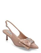 Kaci Slingbacks Shoes Sling Backs Heeled Slingbacks Beige Steve Madden