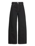 Dyed Denim Christel Jeans Bottoms Jeans Wide Black Mads Nørgaard