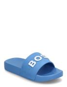 Aqua Slides Shoes Summer Shoes Pool Sliders Blue BOSS