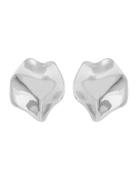 Hilma Big Ear Plain S Accessories Jewellery Earrings Studs Silver SNÖ ...