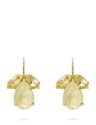Timo Earrings Ørestickere Smykker Yellow Caroline Svedbom
