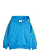 Wct Hoodie Tops Sweatshirts & Hoodies Hoodies Blue Mini Rodini