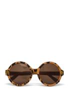 Round Sunglasses Solbriller Brown Mini Rodini