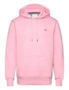 Reg Shield Hoodie Tops Sweatshirts & Hoodies Hoodies Pink GANT