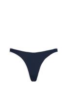 Cheeky High Leg  Swimwear Bikinis Bikini Bottoms Bikini Briefs Navy To...