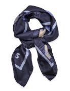 Lainy_1_90*90 Accessories Scarves Lightweight Scarves Navy BOSS