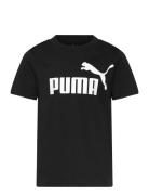 Ess No. 1 Logo Tee B Tops T-Kortærmet Skjorte Black PUMA