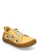 Shoes - Flat - With Lace Low-top Sneakers Yellow ANGULUS