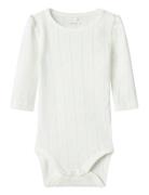 Nbfdagnes Ls Body Bodies Long-sleeved White Name It