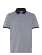 4-Col Oxford Ss Pique Tops Polos Short-sleeved Navy GANT