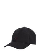 Th Flag Soft 6 Panel Cap Accessories Headwear Caps Black Tommy Hilfige...