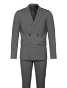 Plain Db Mens Suit - Normal Lenght Habit Grey Lindbergh