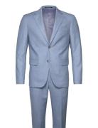 Structure Stretch Suit Habit Blue Lindbergh