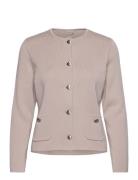 Monaco Cardigan Tops Knitwear Cardigans Beige Balmuir