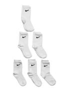 Nhn Nike Colorful Pack Crew Sport Socks & Tights Socks White Nike