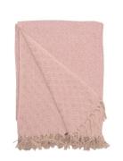 Throw Home Textiles Cushions & Blankets Blankets & Throws Pink Au Mais...