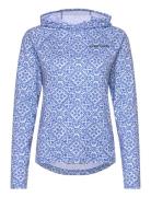 Sanne Sunshirt Sport Sweatshirts & Hoodies Hoodies Blue Kari Traa