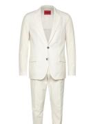 Hanfred-Genrich252F2 Blazer Jakke White HUGO