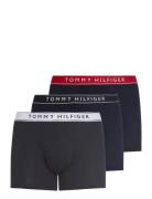 3P Trunk Wb Boxershorts Navy Tommy Hilfiger