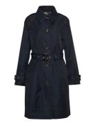 Barbour Maia Showerproof Jacket Trenchcoat Frakke Navy Barbour