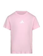 Jg Gt Pz Tee Sport T-Kortærmet Skjorte Pink Adidas Sportswear