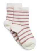 Kallie Socks Socks & Tights Socks White Mp Denmark