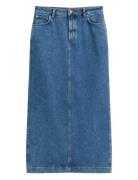 Denim Skirt Skirts Knee-length & Midi Skirts Blue Marc O'Polo