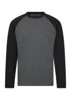 Trent Light Long Sleeve Tee Tops T-Langærmet Skjorte Grey Lexington Cl...