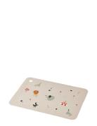 Jude Printed Placemat Home Meal Time Placemats & Coasters Beige Liewoo...